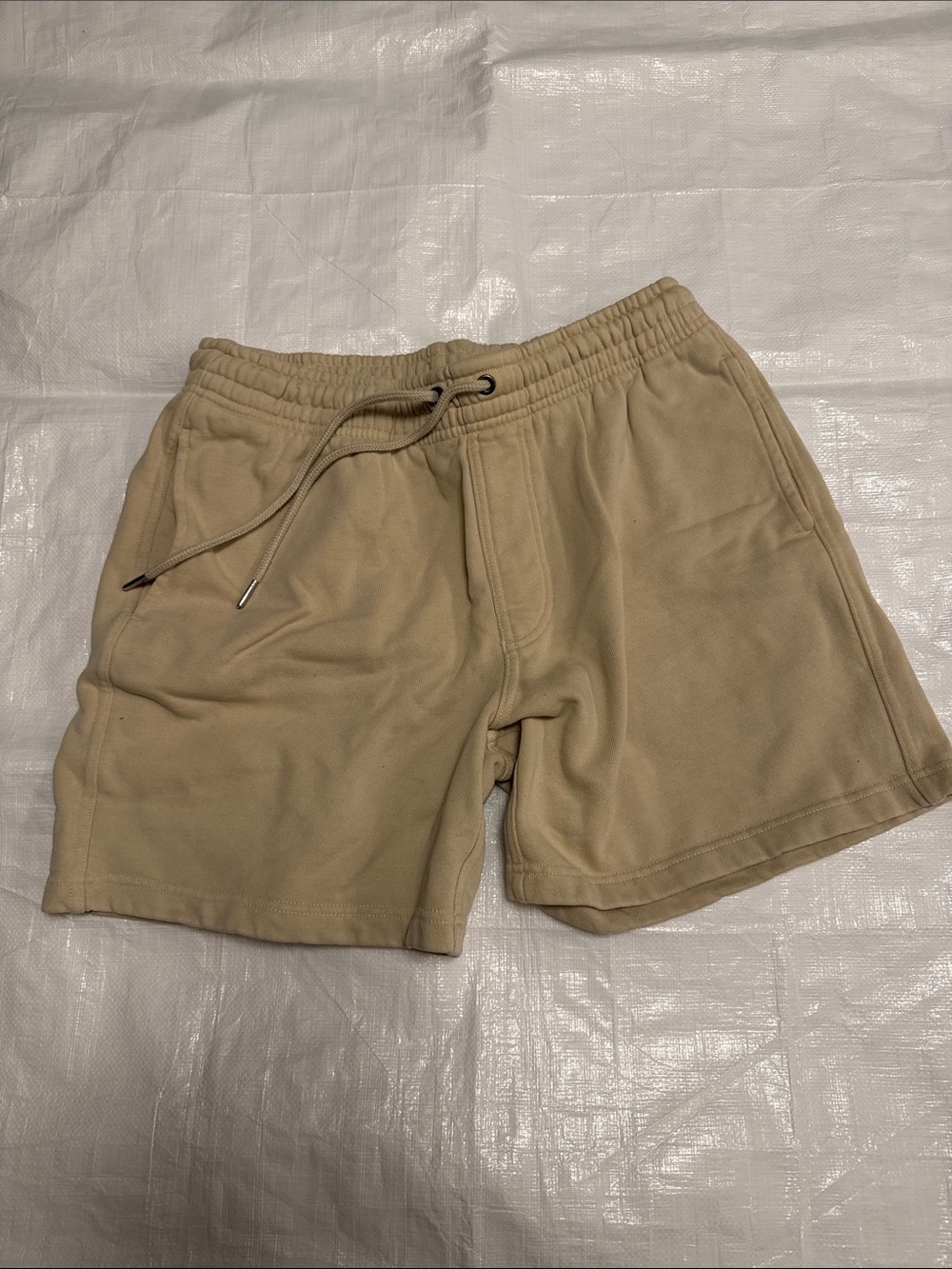 chubbies Khaki Drawstring Athletic Shorts
